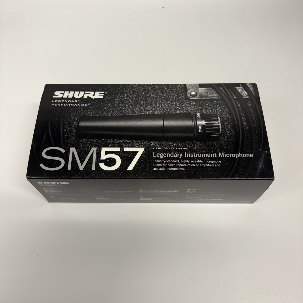 Shure SM57-LC Dynamic Instrument Microphone Cardioid