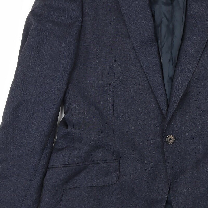 NEXT Mens Blue Wool Blend Suit Jacket Size L