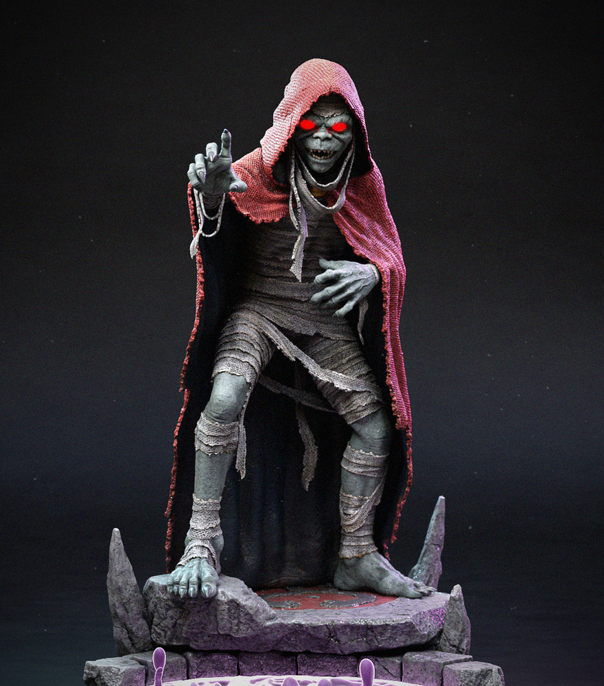 UNPAINTED Thundercats Mumm-Ra Mummy Old 3d Printed Model Kit