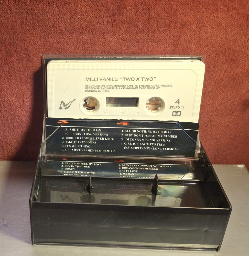 Milli Vanilli - 2 x 2 - double cassette - V5829z