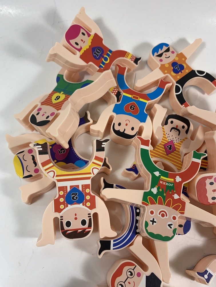 Stacking Learning Toy Stacking Game Acrobatic Troupe Card Deck Game Theme