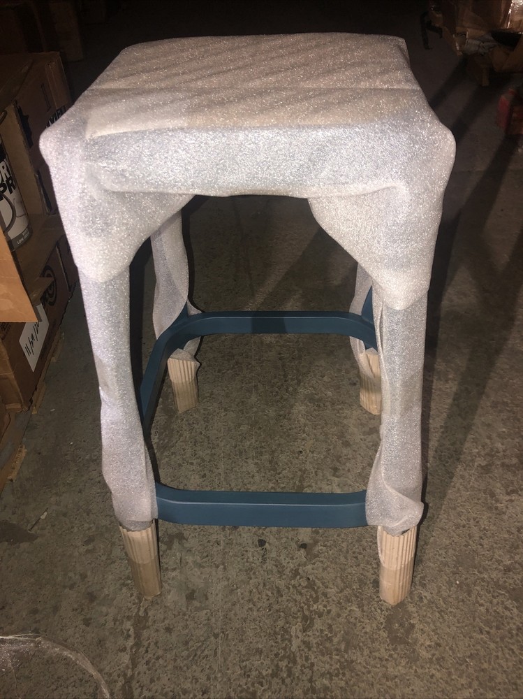 Industry West Low Stool Ocean Blue New