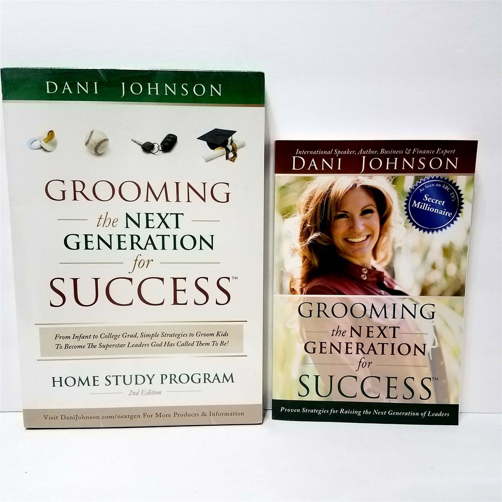 Grooming the Next Generation for Success Home Study Course and Book Dani Johnson