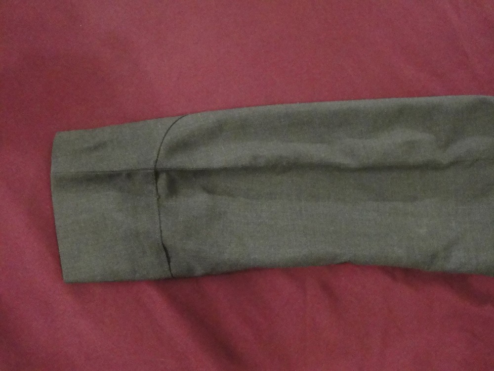 Tailored Fit Military Jacket 39 Extra Long