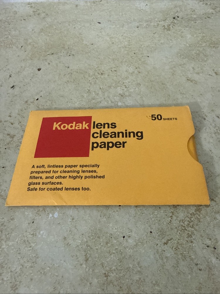 Kodak Lens Cleaning Paper