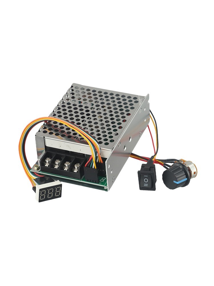 DC Motor Speed Controller 60A with Adjustable Speed and Direction Control