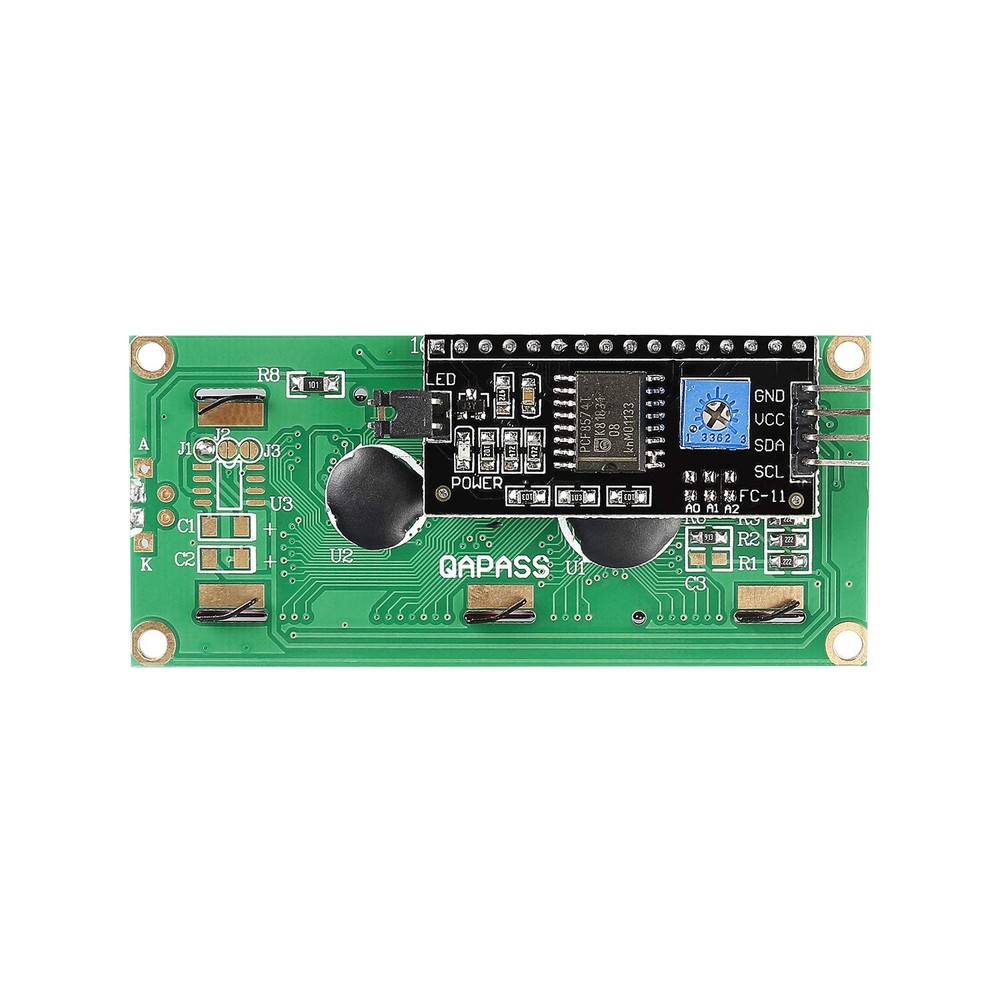 SunFounder IIC/I2C/TWI LCD1602 Display Module Compatible with 16x2 I2C LCD