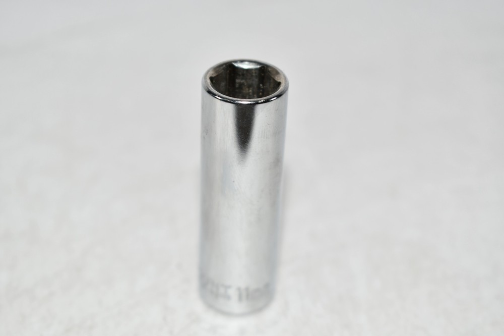 Paramount PAR-R2111 11mm Deep Socket 6 Point 1/4'' Drive