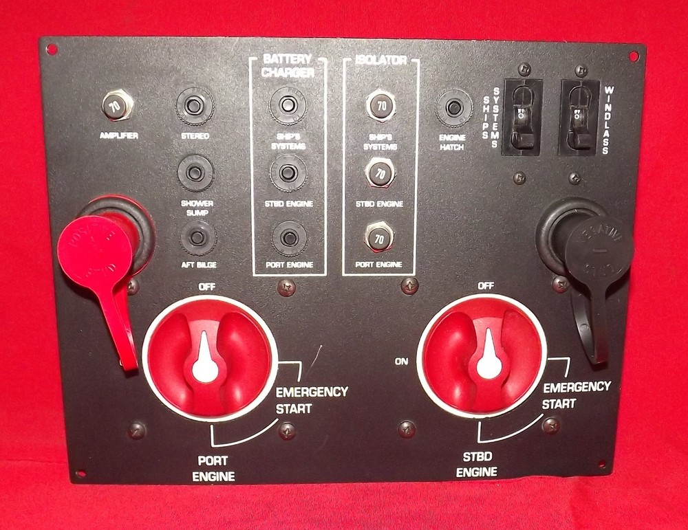 Dual Engine Switch Panel
