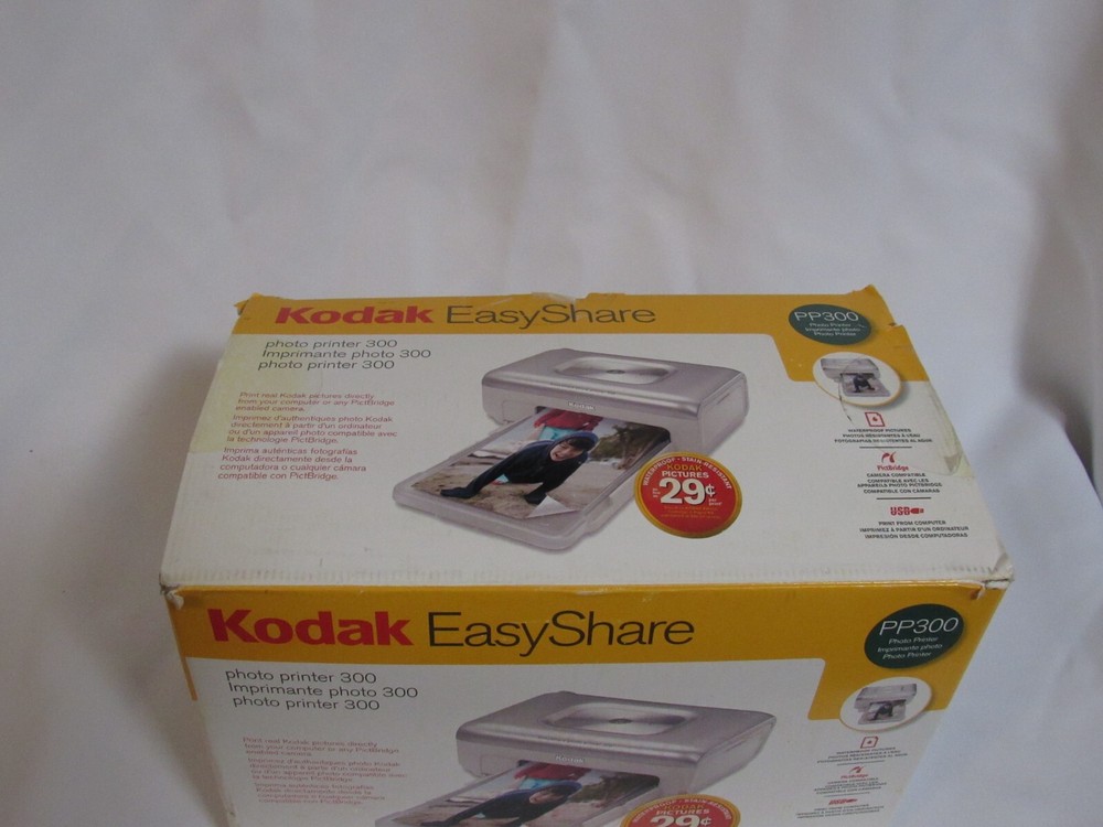 Kodak Easyshare PP300 Photo Printer 300 In Box
