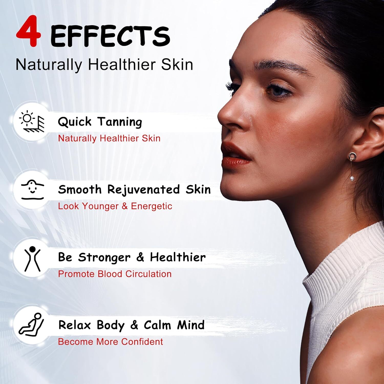 UV Facial Tanning Lamp Solarium Sun Lamp Tanning Lamp Thearpy Solarium Light