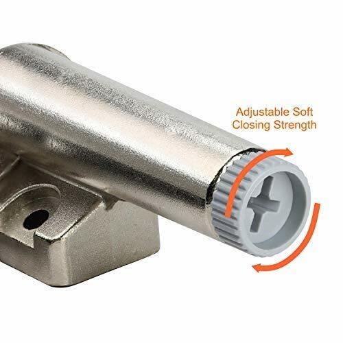 Universal Soft Close Cabinet Cupboard Door Damper Add-On Hardware with Screw KPT