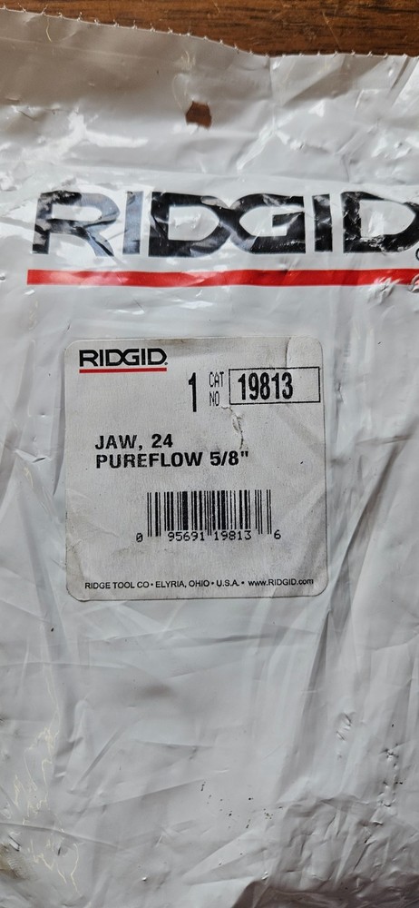 RIGID 5/8" Compact Pex Press Jaw