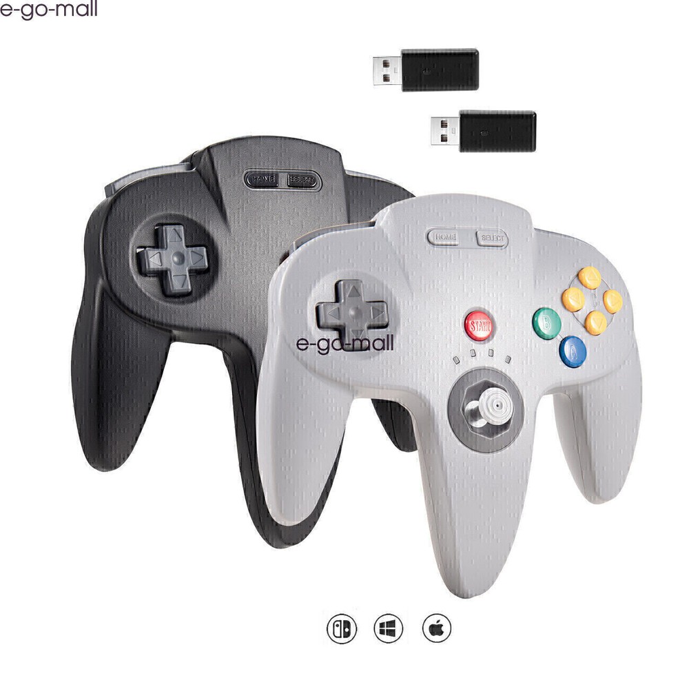 Wireless N64 Controller for Nintendo Switch Online Steam MAC Window Raspberry Pi