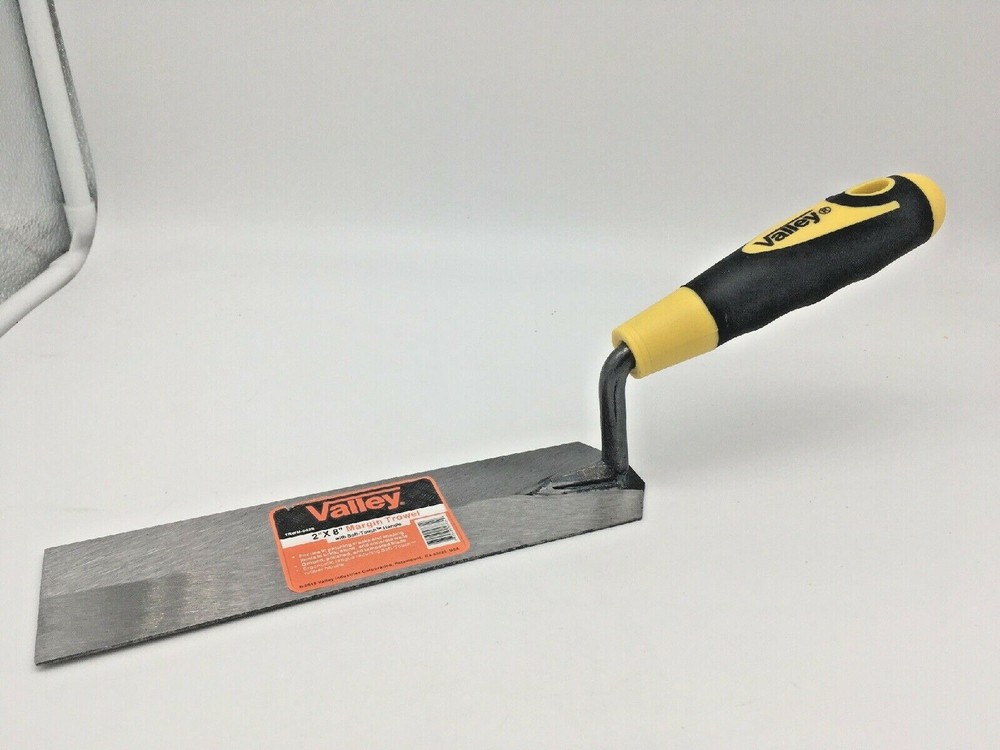 2” X 8” Margin Trowel Sure-Grip Plastic Handle