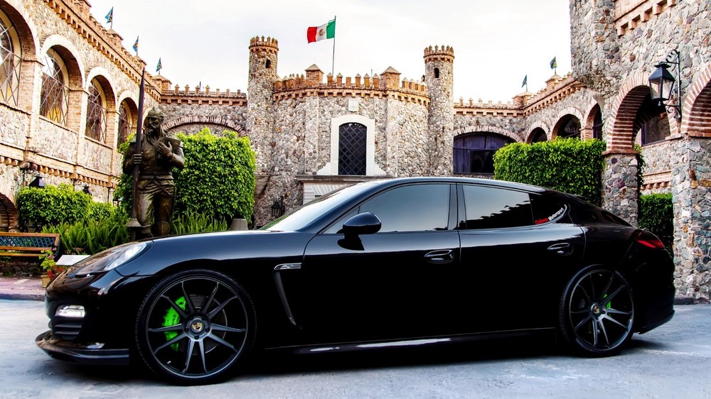 Porsche Panamera 970 Evolution Lowering Links Kit (Adjustable Precision) Module