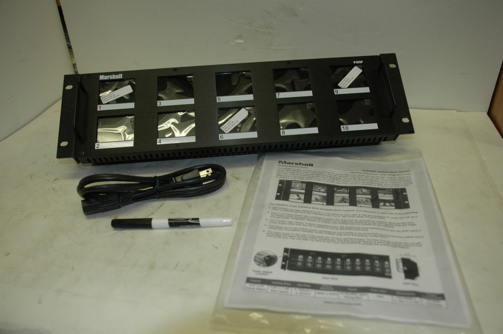 Marshall Electronics V-R25P rack mtd. viewing screen panels