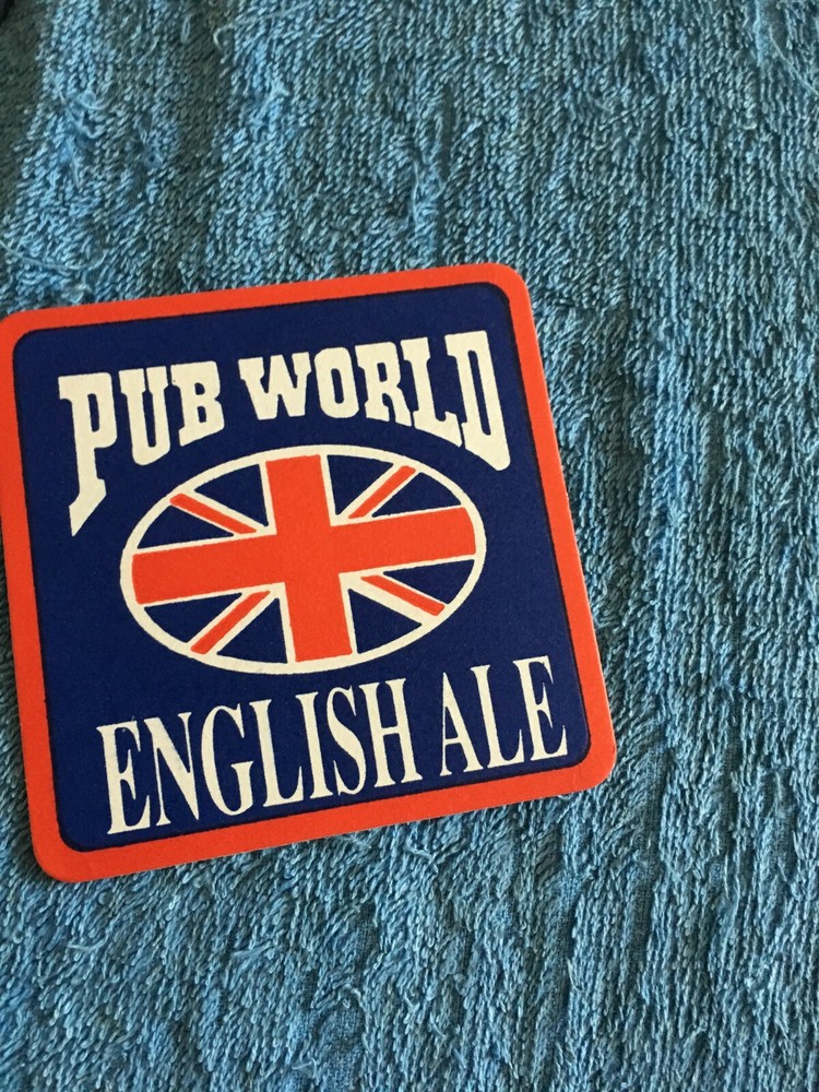 Pub world english ale coaster