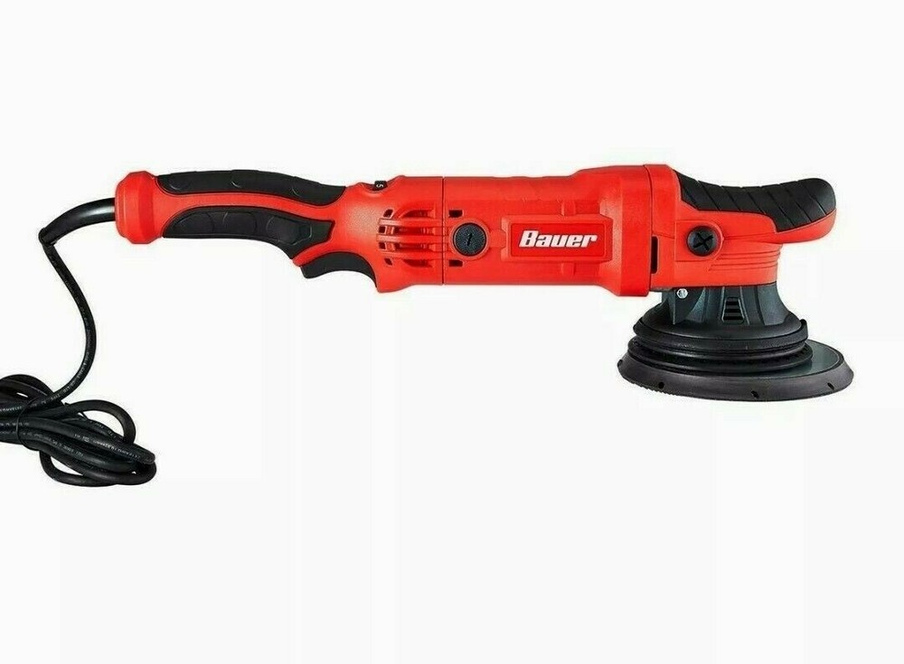 Bauer 20MM 6" 7.5 Amp Dual Action Random Orbit Polisher Buffer Variable Speed