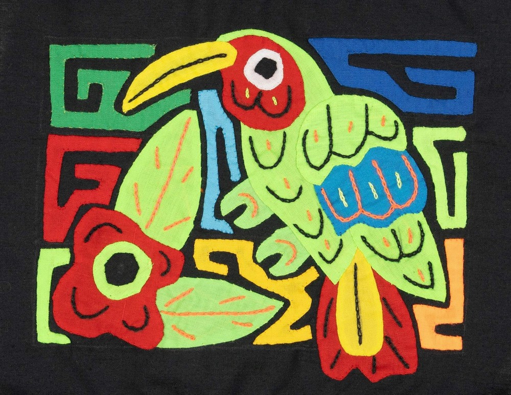 Multicolor Yellow Red And Green Bird Molita