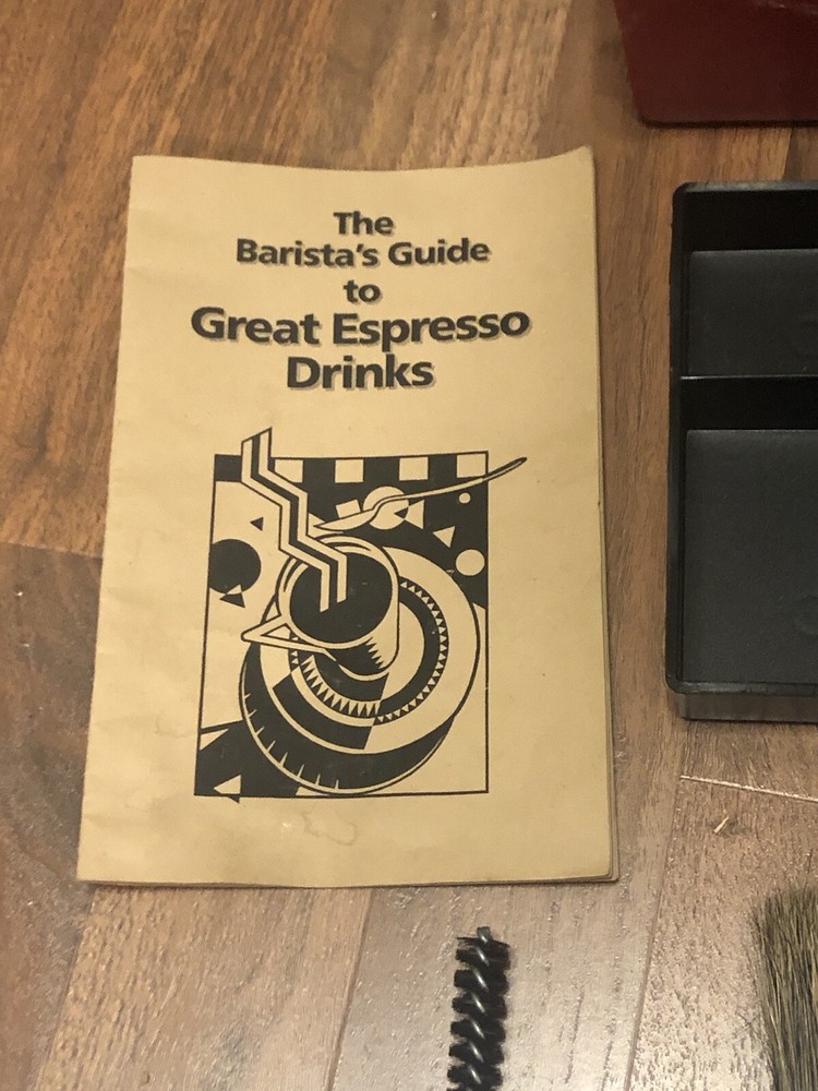 Lot Espresso Coffee Grinder Dusting Tool & Cleaning Brushes Machine Storage Box