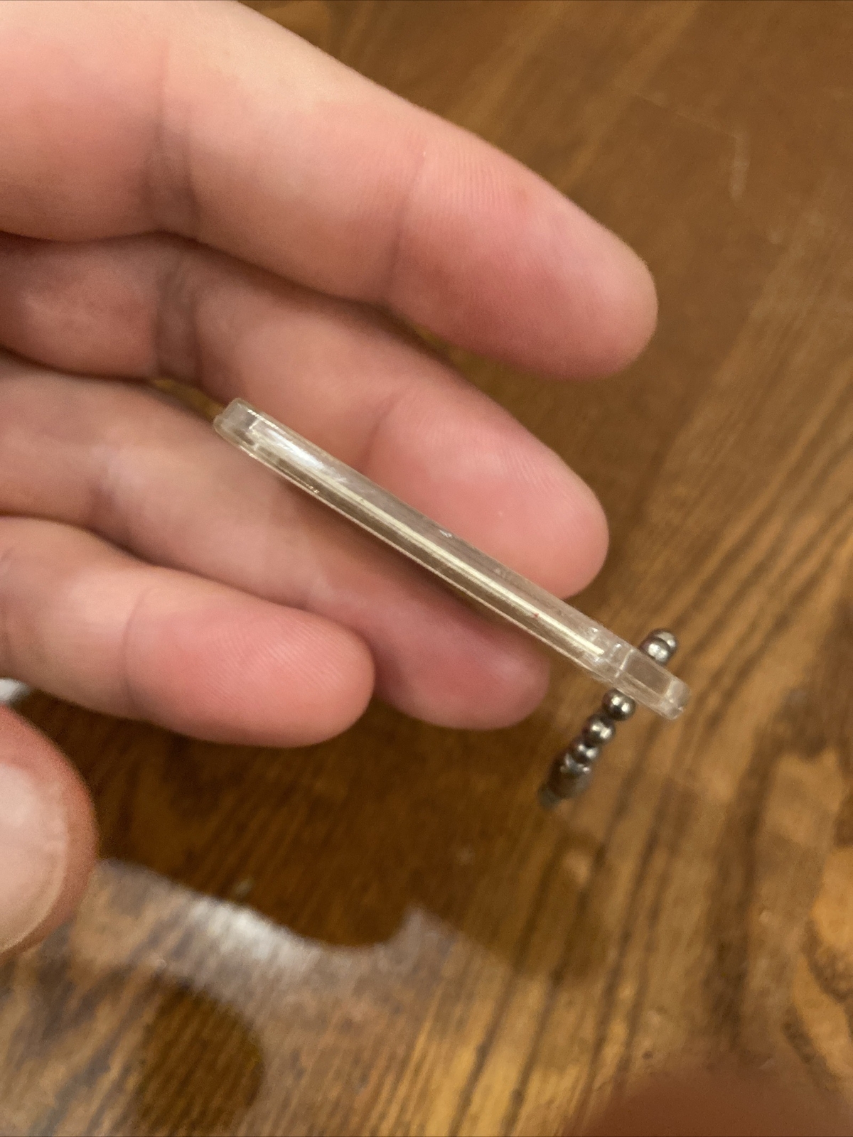 Vtg 1960’s SHORTEN DODGE DEALER SCRANTON PA GOOD LUCK ACTION LINE USA KEYCHAIN