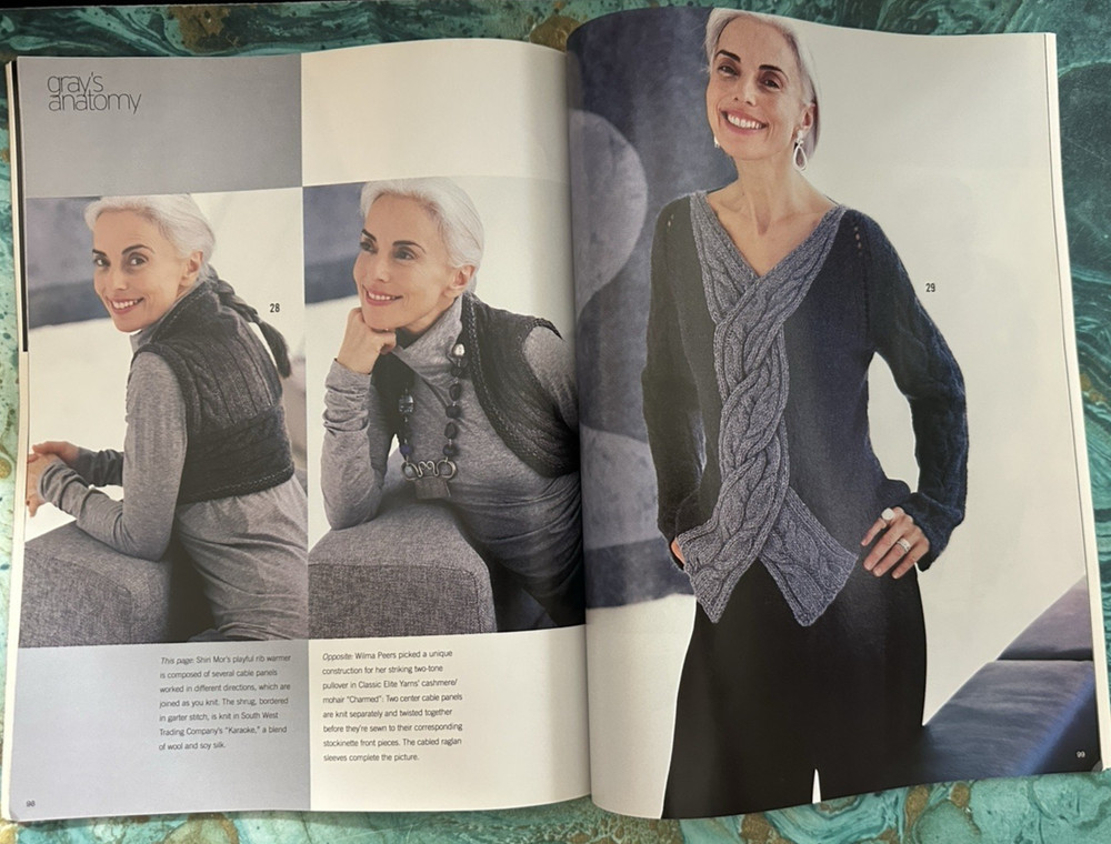 Vogue Knitting Pattern Magazine Fall 2006 Socks Michael Kors Hobo Chic Patterns