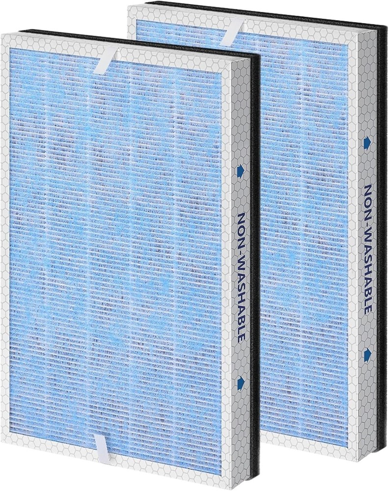 2 Pack MSA3/MSA3S HEPA Filter Replacement Filter Compatible with Membrane