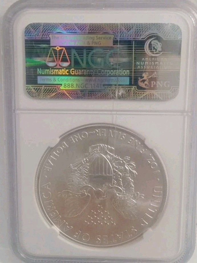 2013 W Silver Eagle Dollar MS69 Early Releases NGC Certified