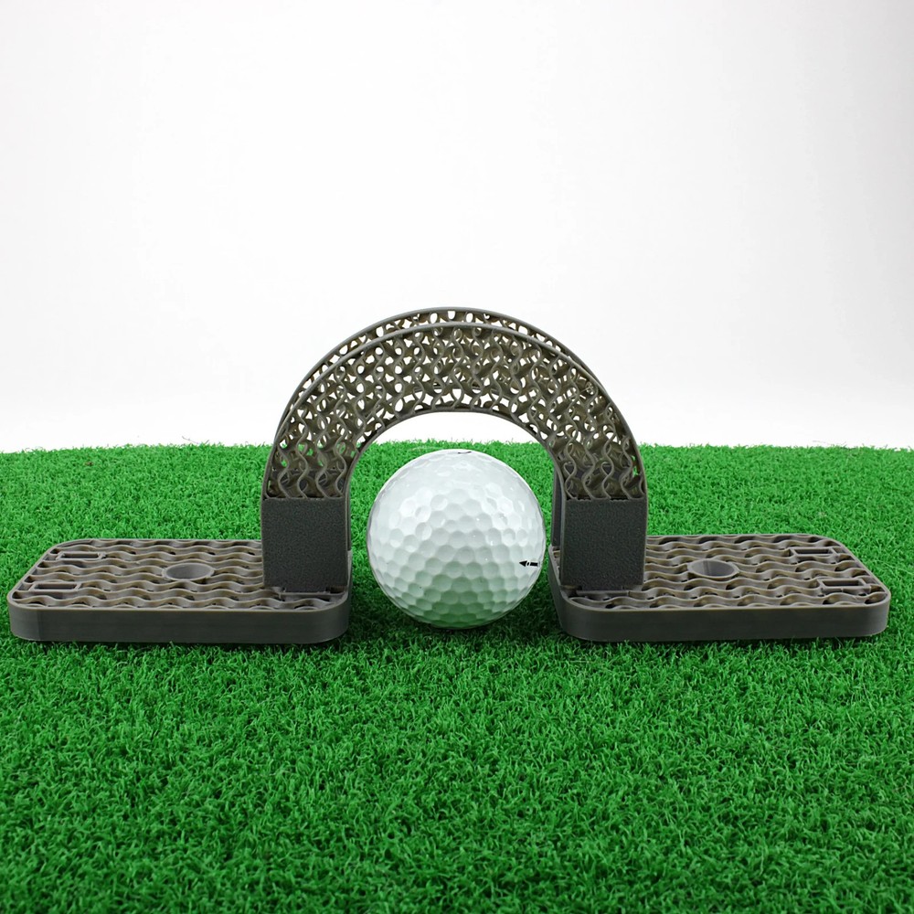 Golf Practice Putter Alignment Tool Gate 2 Pack Putting Practice Aid Game