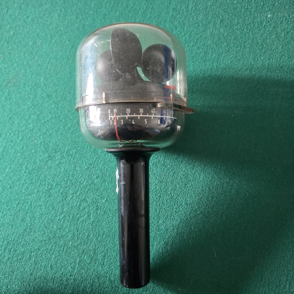 Rare Anemo Deuta Handheld Wind Meter Anemometer - Made In West Germany