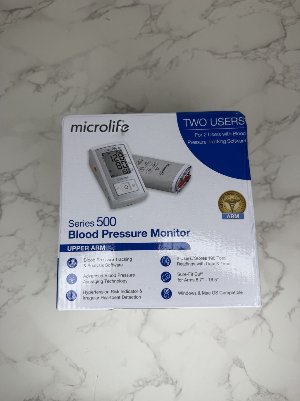 Microlife Series 500 Automatic Upper Arm Blood Pressure Monitor
