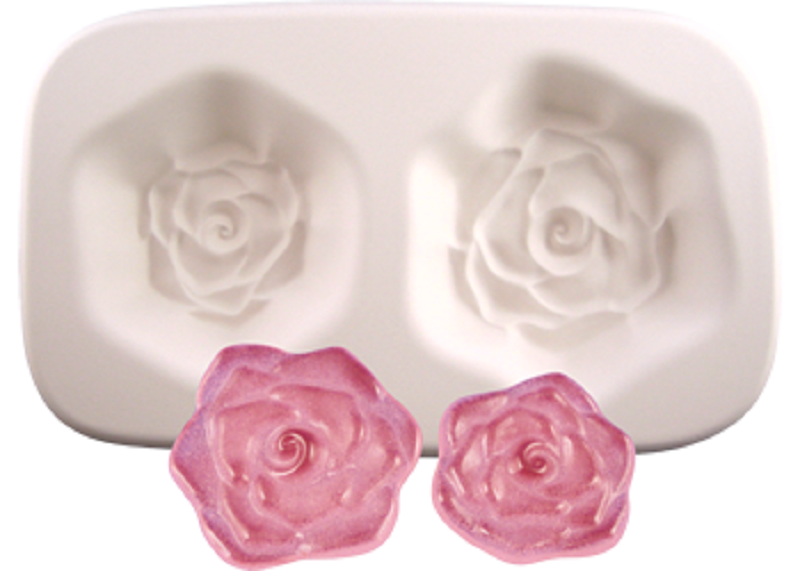 Roses Glass Fusing Kiln Mold