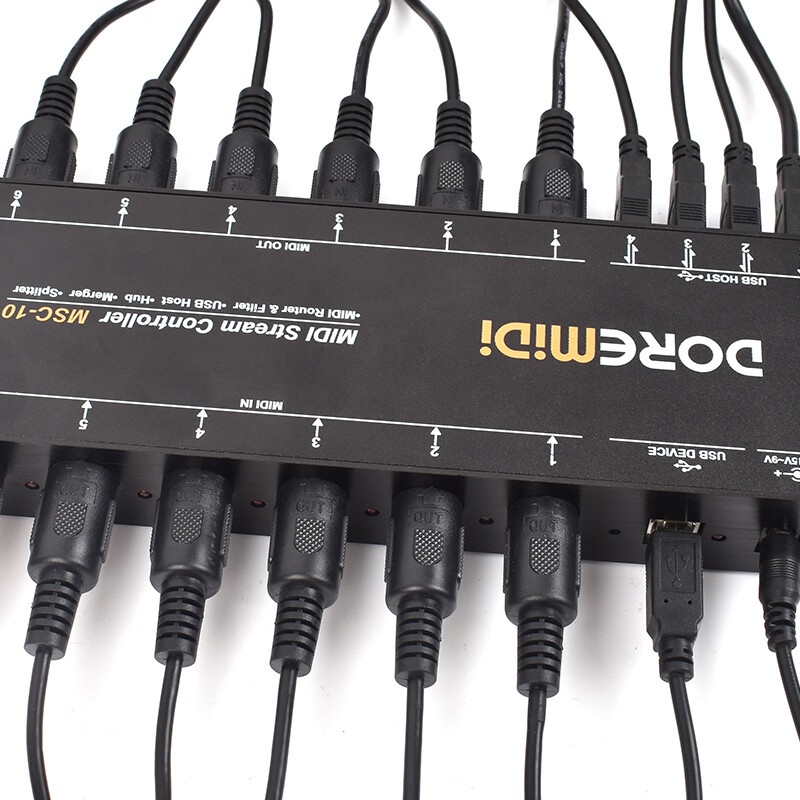 DOREMiDi MIDI Stream Controller MSC-10 Route and Filter MIDI Messages