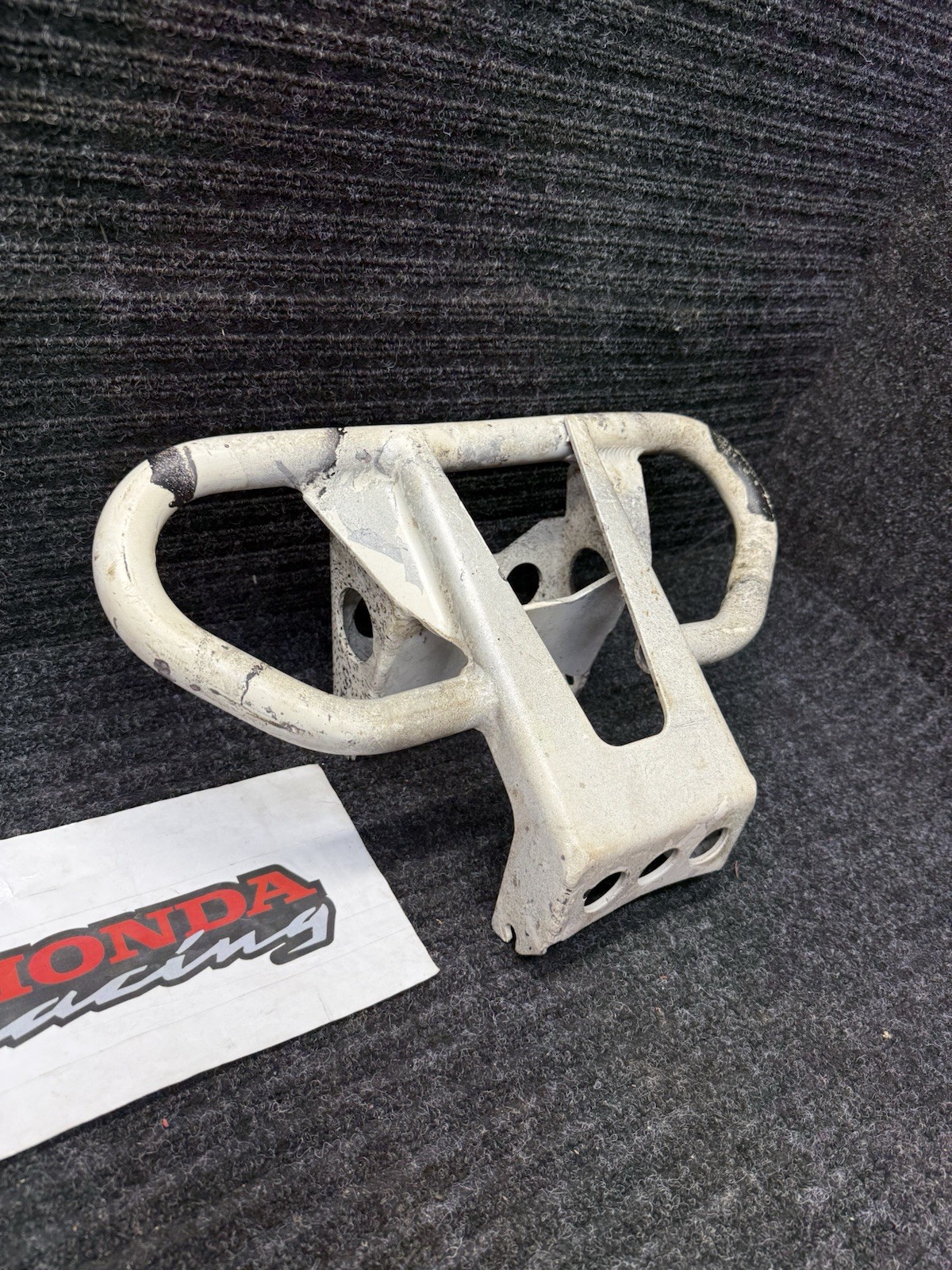 🔥White🔥99-04 HONDA TRX400EX TRX 400EX AFTERMARKET White FRONT BUMPER #1157