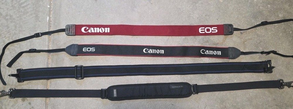 cannon camera strap vintage 2pc Plus 2 Random