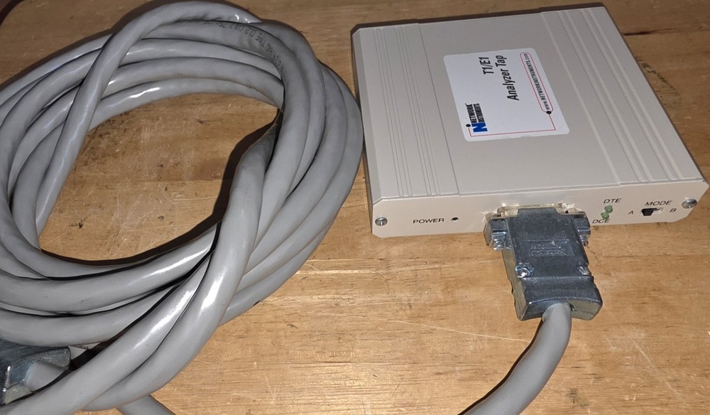 Network Instruments Multi Interface T1/E1 Analyzer Tap w/ Cable