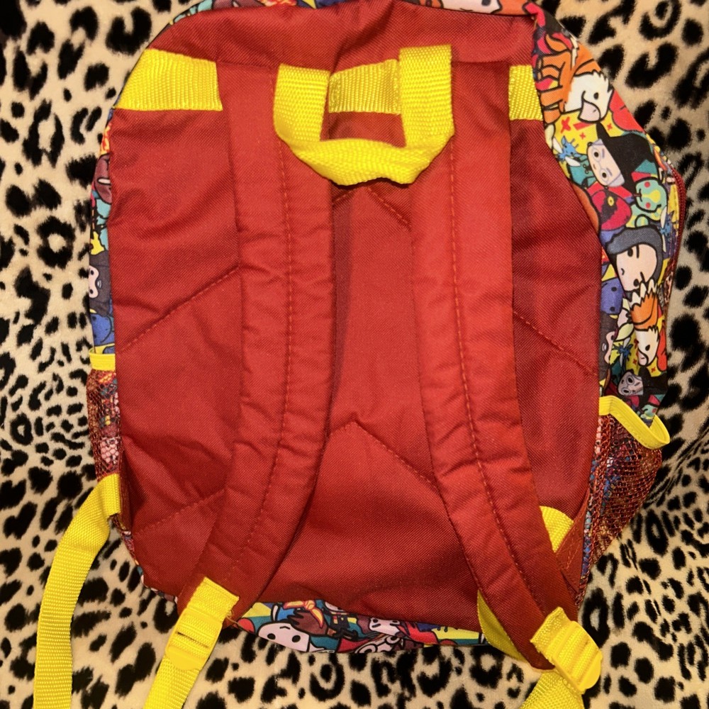 Harry Potter Hogwarts Chibi Characters Backpack Soft Hedwig Front Pocket