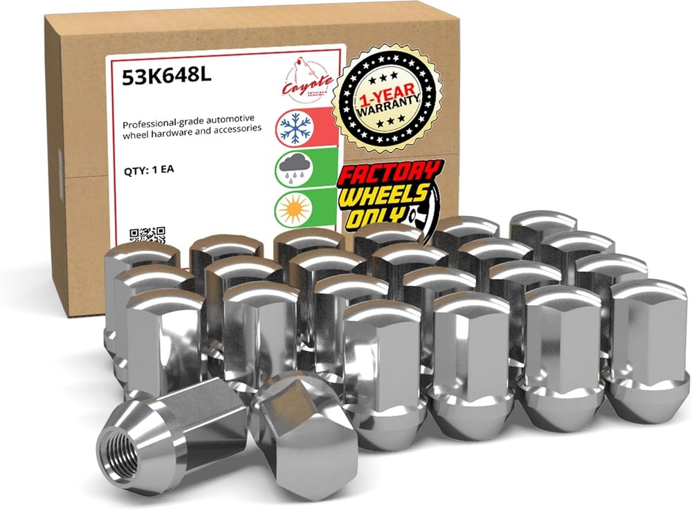 OEM Style Wheel Lug Nuts for Chevy GMC Cadillac