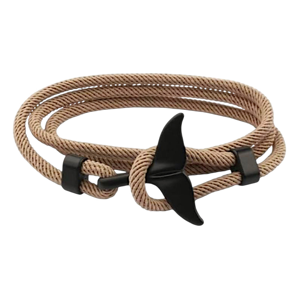 Whale Tail Anchor Tan Hook