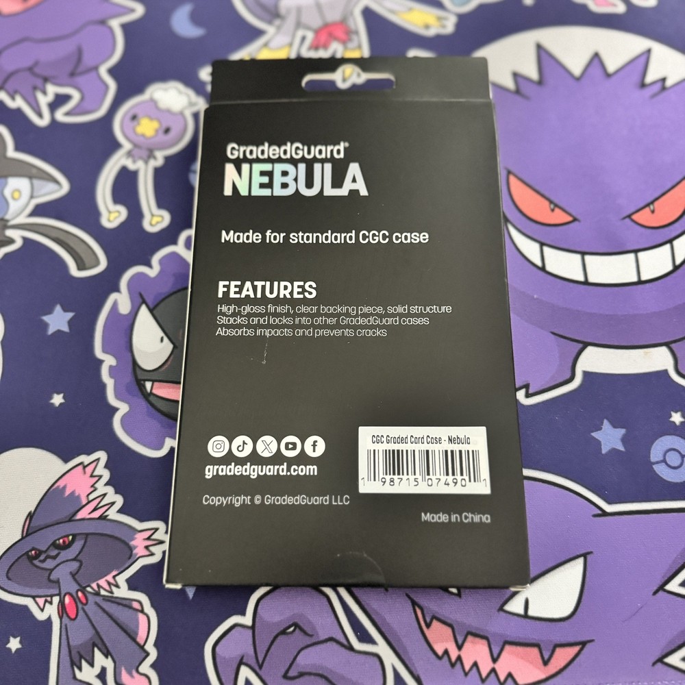 GradedGuard BGS Graded Card Case Guard Protector NEBULA Limited