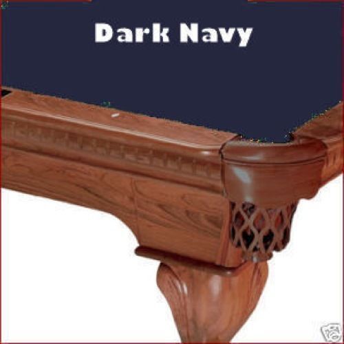 8' Pro Oversized Dark Navy ProLine Classic TEFLON Billiard Pool Table Cloth Felt