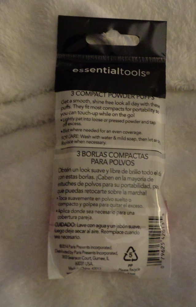 New Essential Tools 3 Compact Puffs 2 Packs