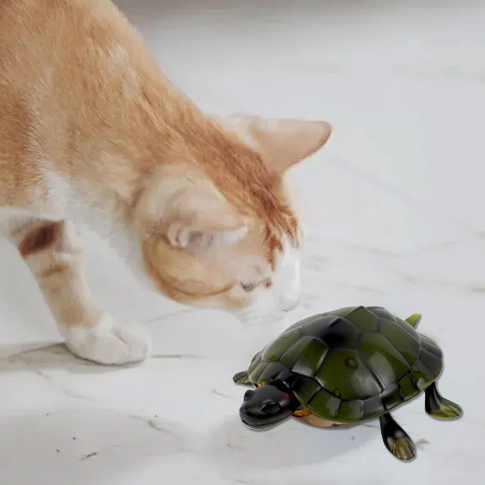 Remote Control Turtle Toy Electronic Realistic Turtle RC Crawling Turtle Toy