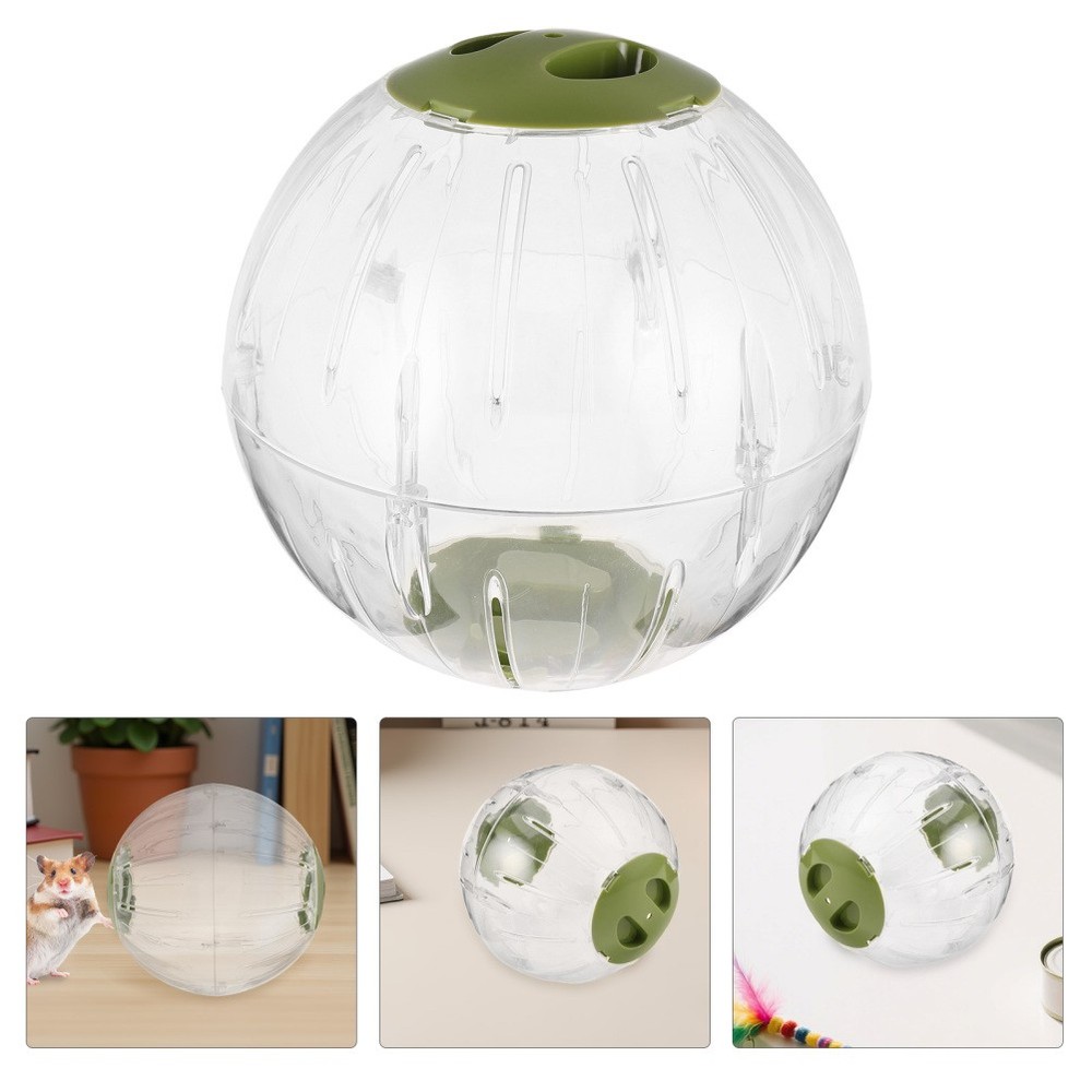 Small Pet Running Ball Hamster Motion Activity Accessory Silent Wheel