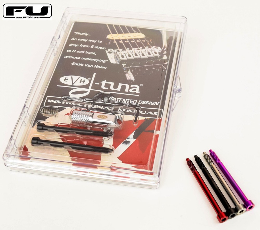 FU-TONE Individual D-Tuna Titanium String Lock Screw - Red