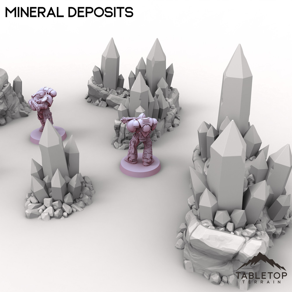Mineral Deposits - Grimdark Gothic Wargaming Tabletop