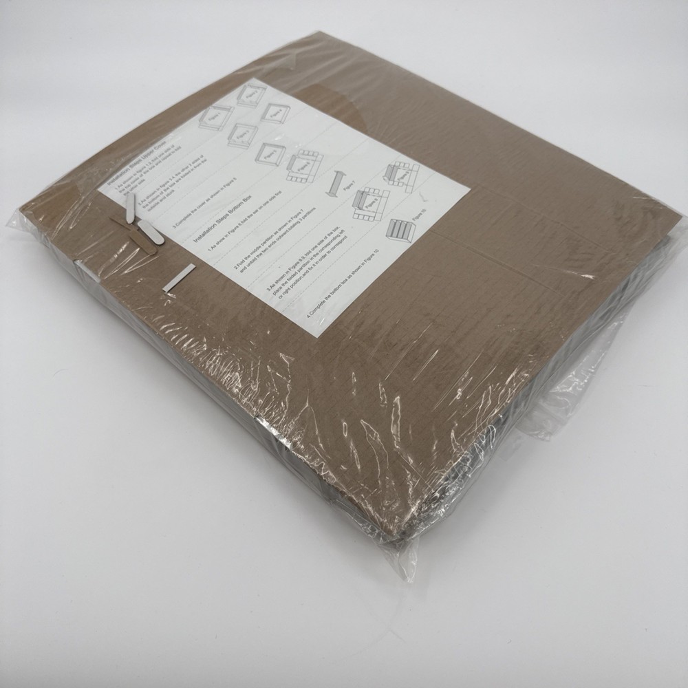 4-Row 3200-Count Trading Card Storage Boxes 2 Pack