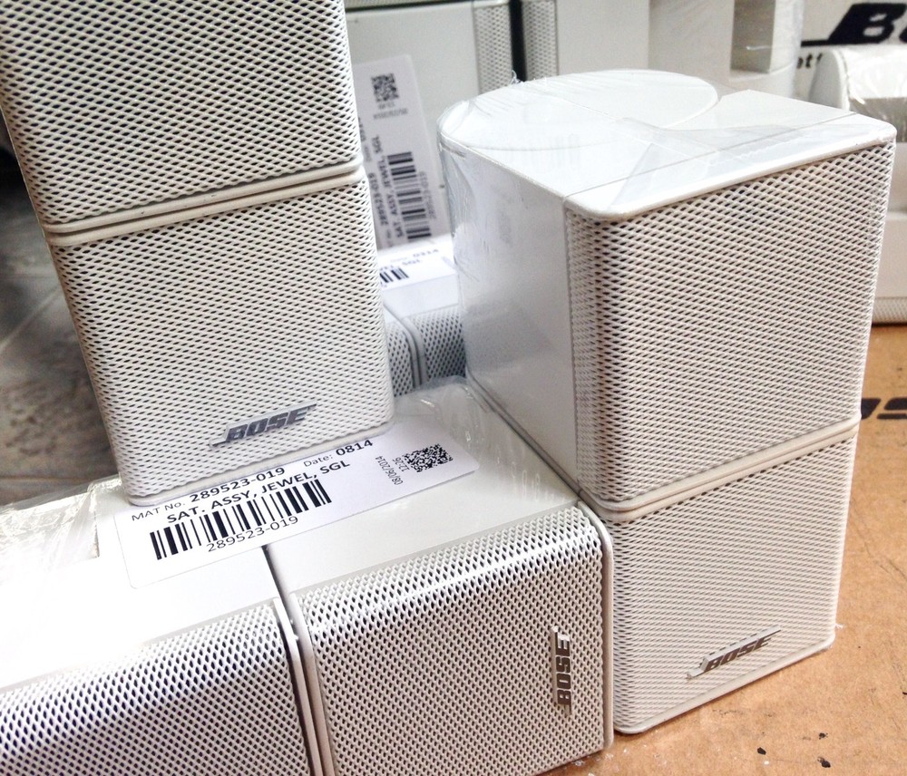 1 Bose Jewel Double Cube Mint Premium Speaker Flawless Multiple Available White