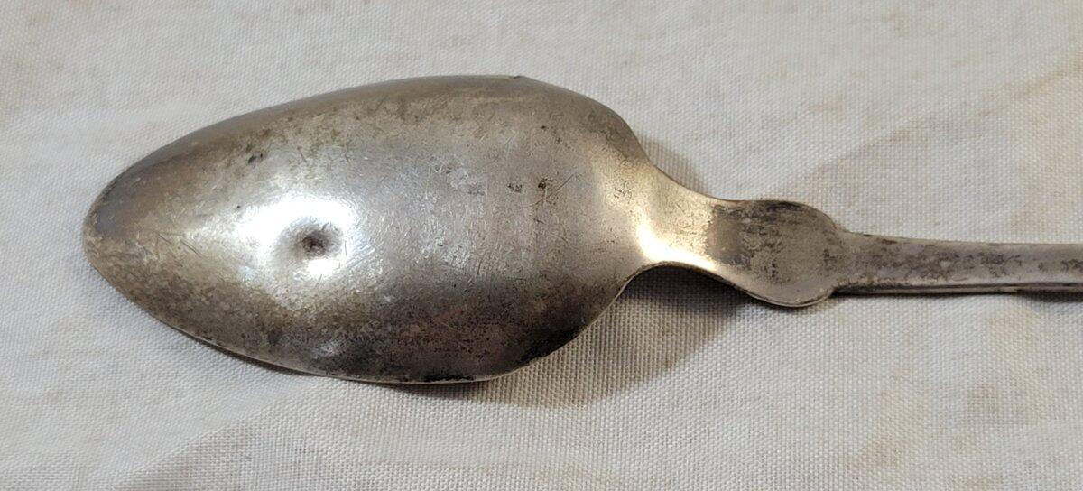 Antique Coin Silver Spoon R.L. Samson Hotchkiss & Schreoder